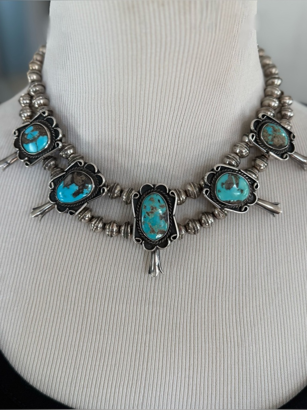 Old Pawn Navajo Station Necklace